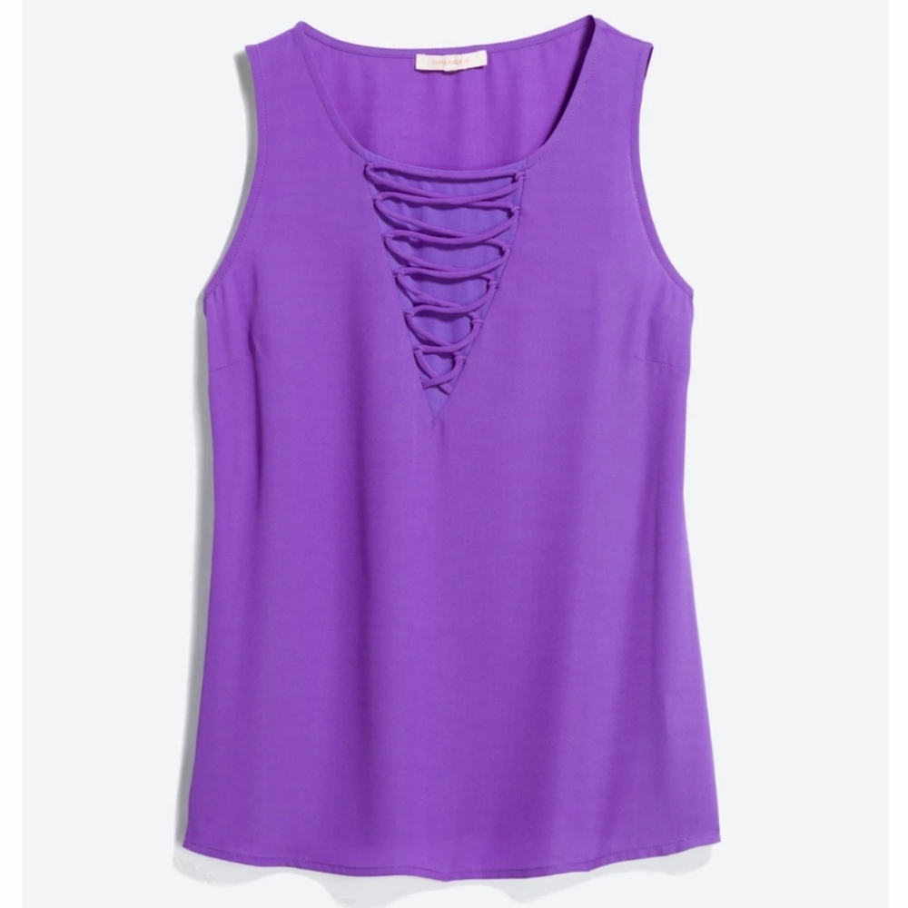 Purple Sleeveless Top